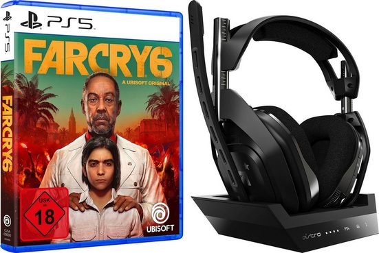 ASTRO »A50« Gaming-Headset (Rauschunterdrückung, inkl. PS5 Far Cry 6)