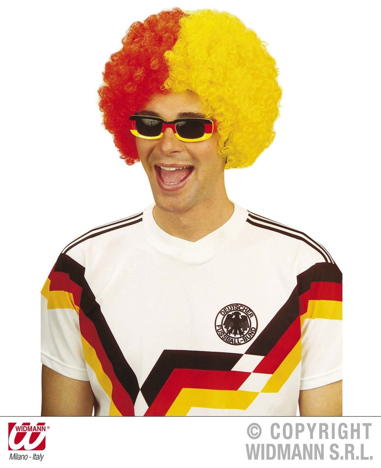Kostüm Deutschland Brille gerade Form FV
