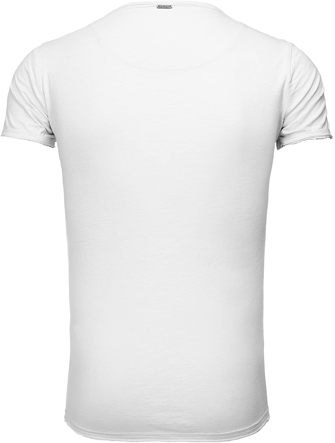 Key Largo T-Shirt Bread vintage Look uni Basic T00621 Rundhalsauschnitt uni günstig online kaufen