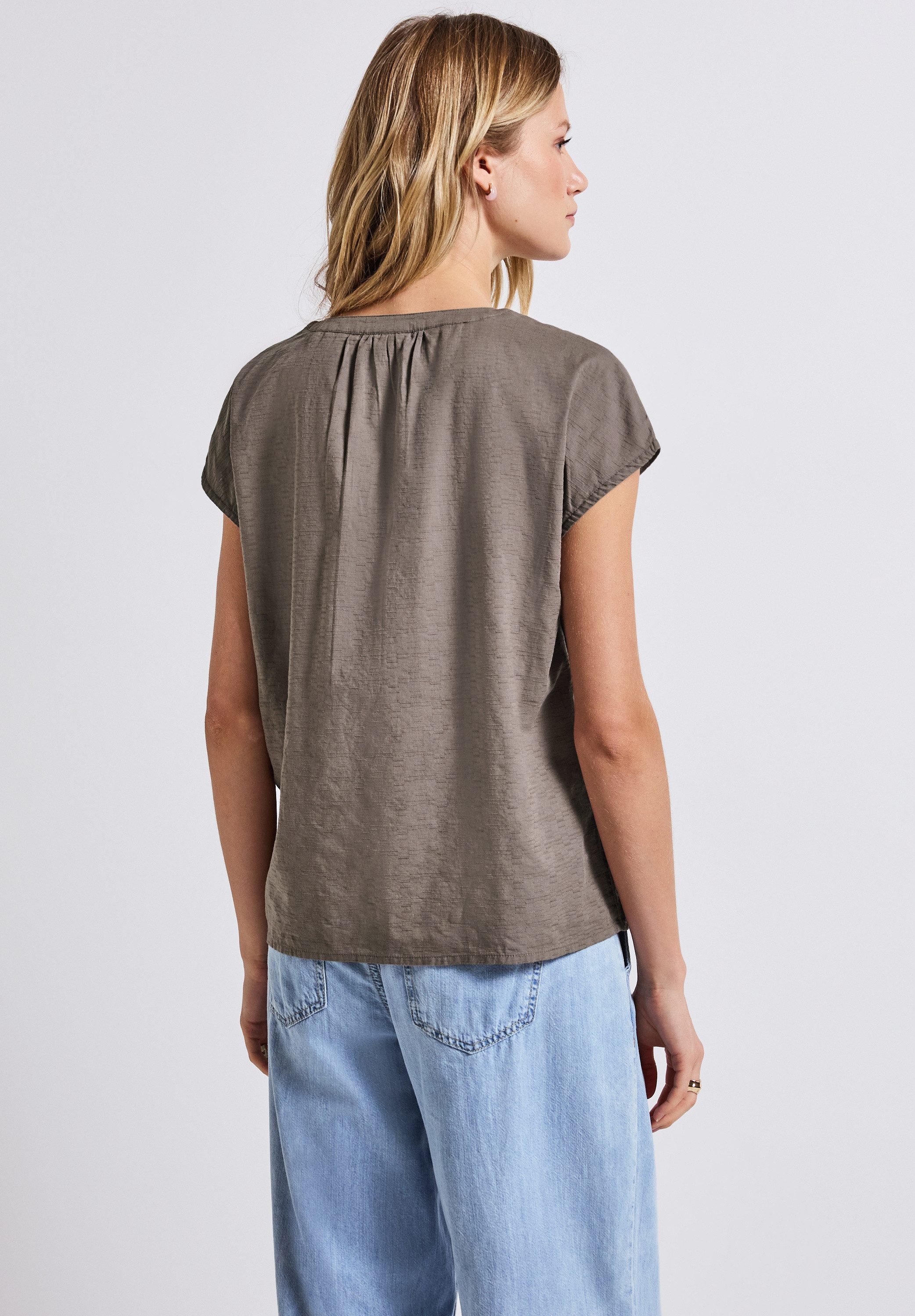 STREET ONE Shirtbluse mit Tape-Details günstig online kaufen