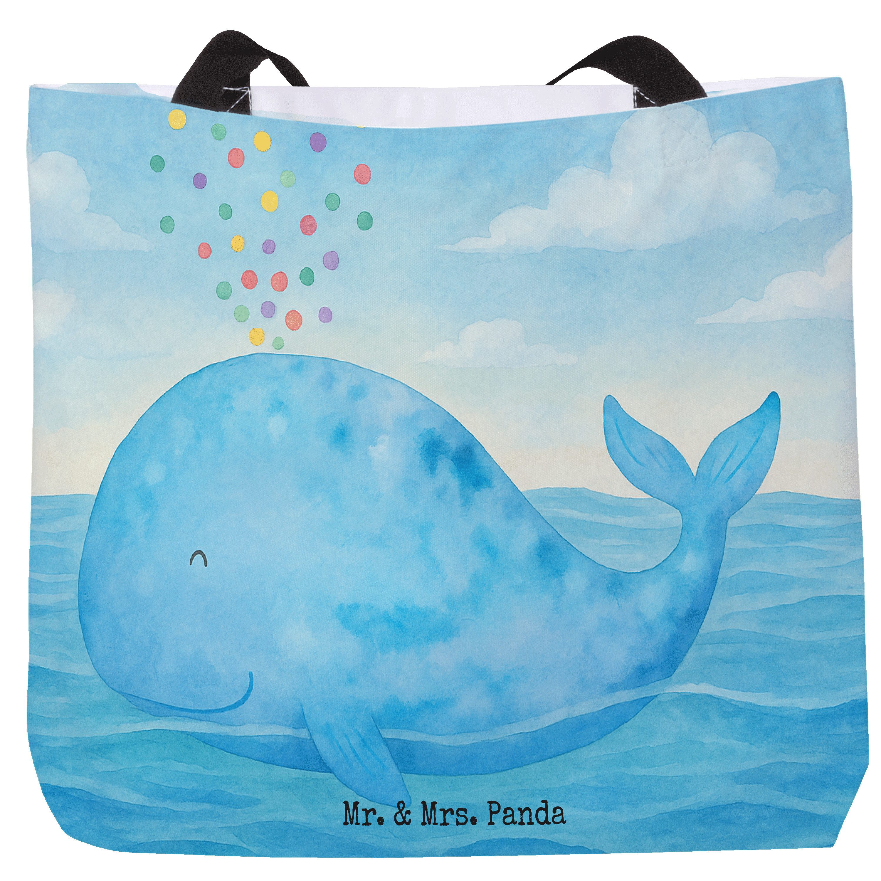 Shopper Wal Konfetti Design, Beutel, Weiß, Strandtasche, Tasche, Einkaufstasc