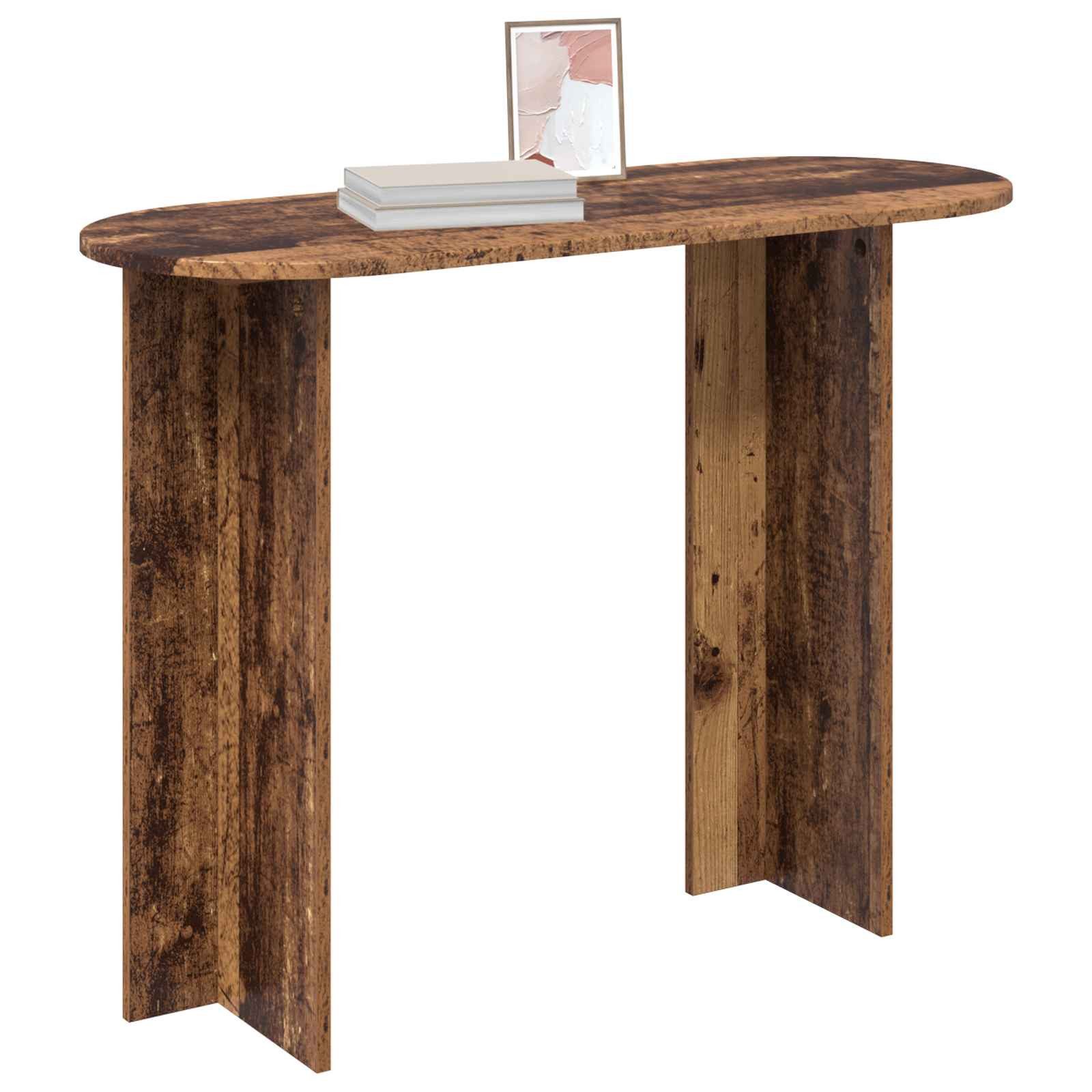 vidaXL Konsolentisch Konsolentisch Altholz 100 x 39,5 x 75 cm Holzwerkstoff (1-St)