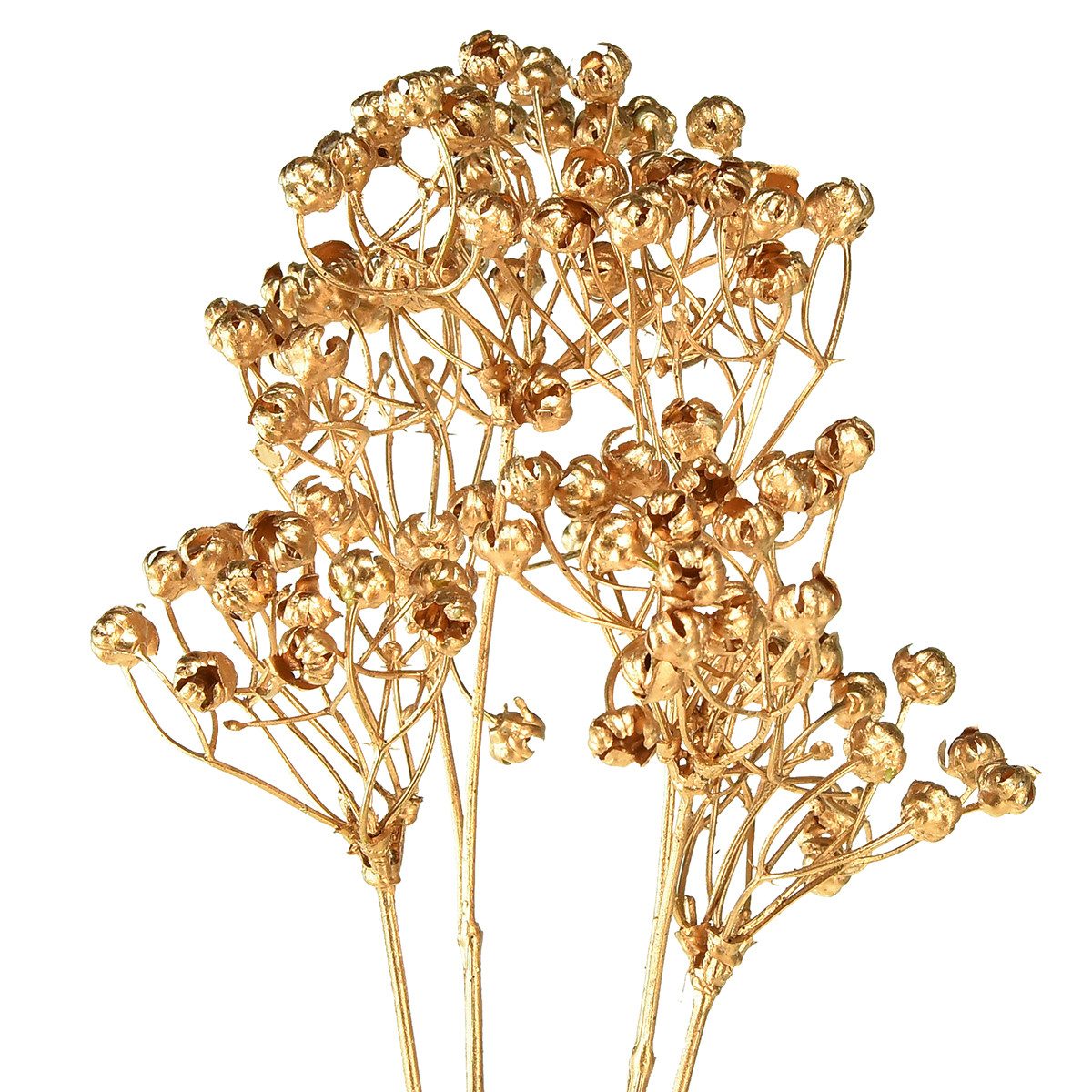 Winterliche Kunstpflanze Künstliche Goldflachs Zweige Adventsdeko günstig online kaufen