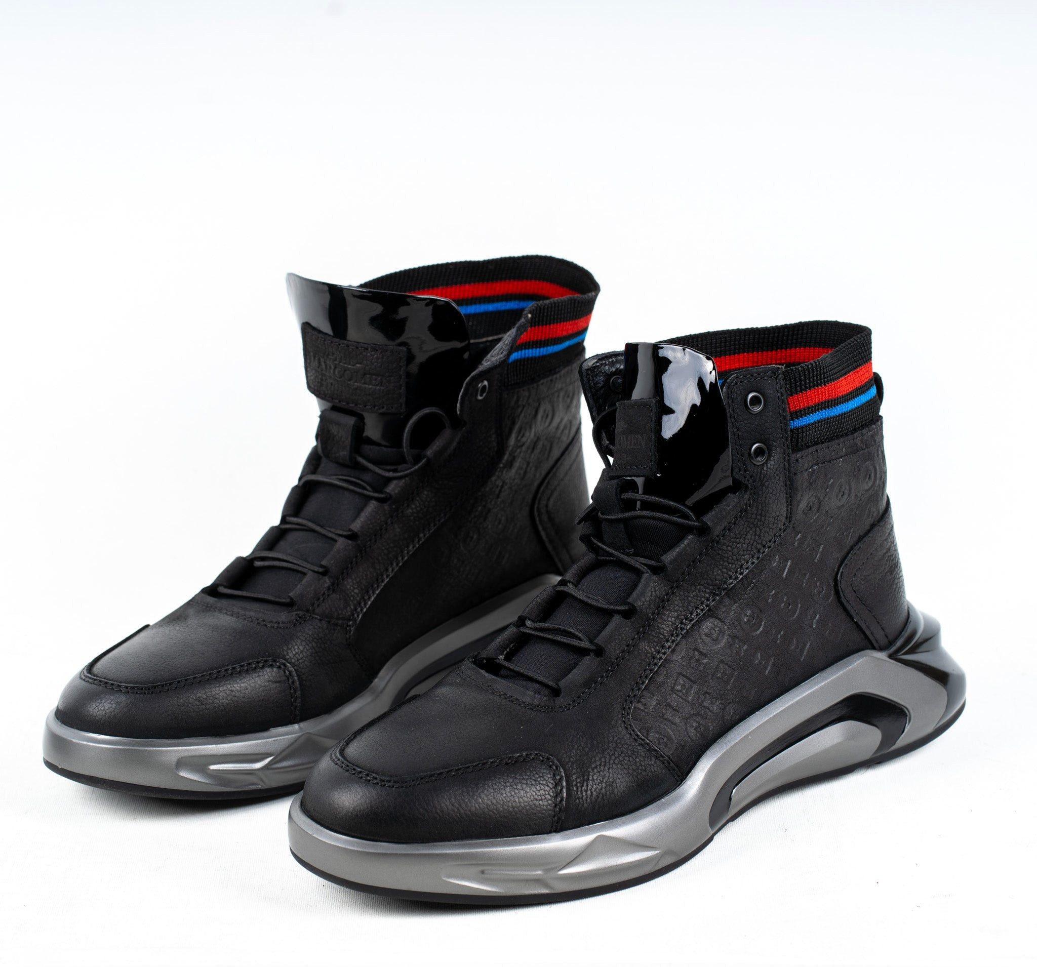 LaMarta Dynamische Kontraste: Herren Кроссовки Black and Grey Кроссовки