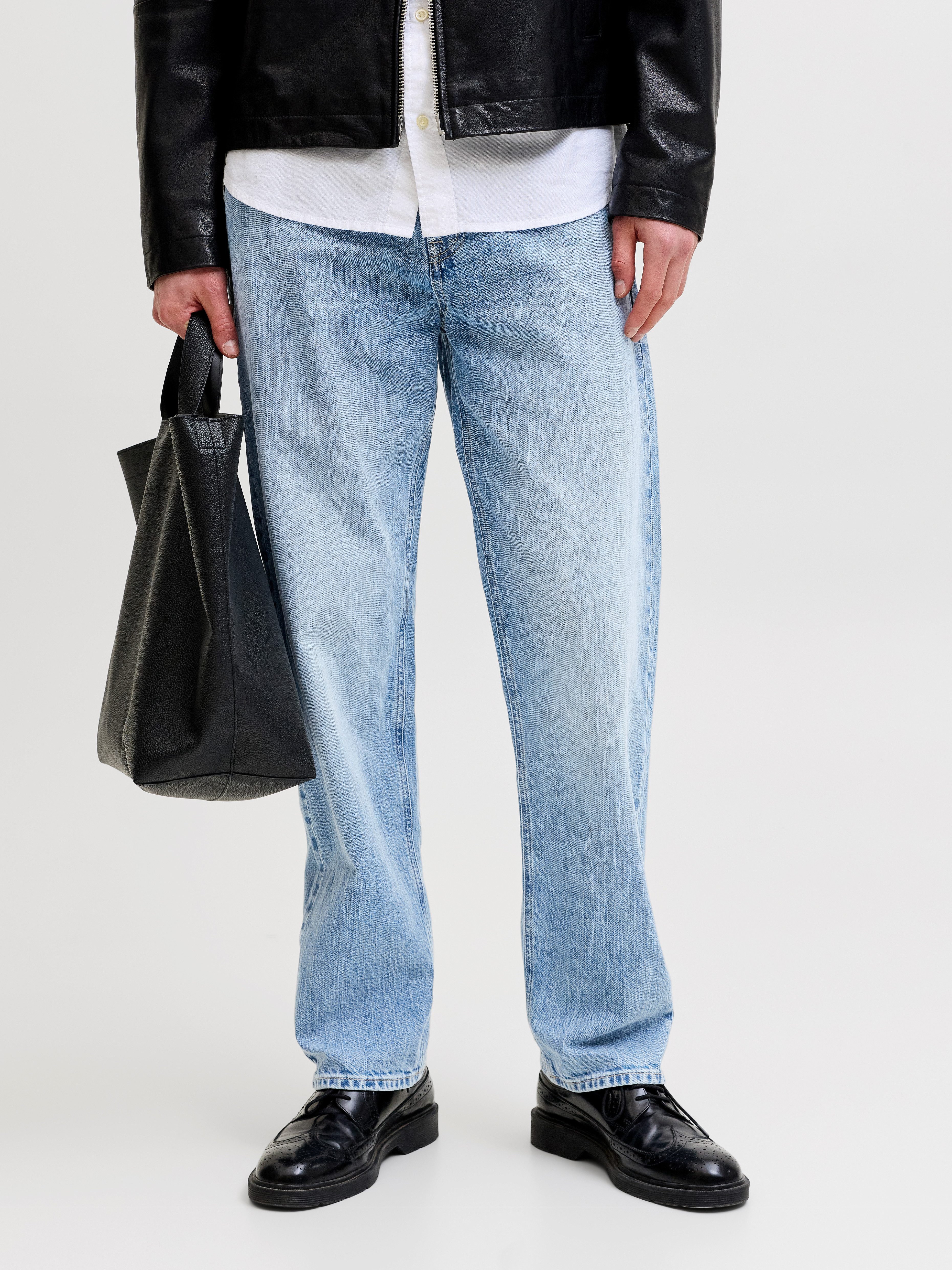 Jack & Jones Loose-fit-Jeans JJIEDDIE JJORIGINAL SQ Baumwolle, loose fit