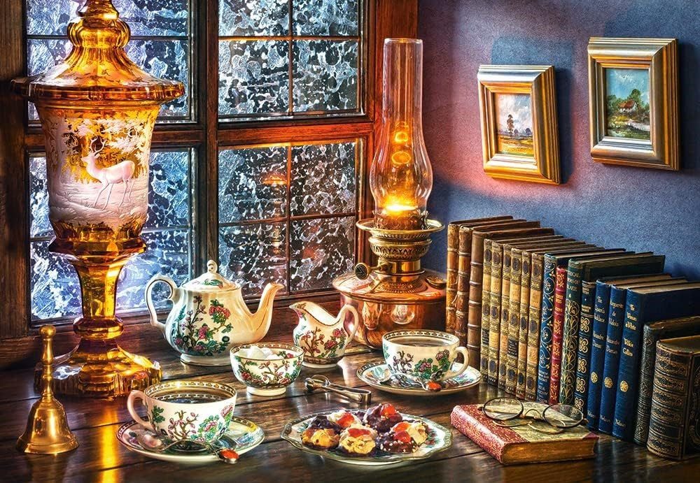 Castorland Puzzle 1000 tlg, Landschaften, Malerei, Fantasie, Maritim, Stillleben, Tiere, Puzzleteile, Kinder und Erwachsene trainieren beim Rätsel und Puzzeln