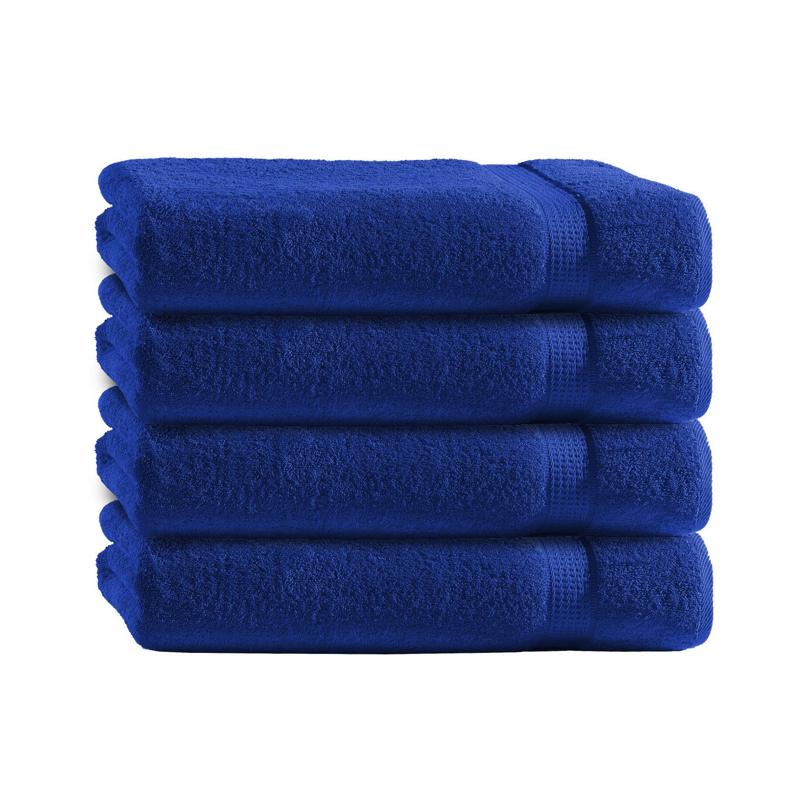 TRENDBUY24 Handtuch Set Handtücher Duschtücher Gästetücher Baumwolle Frottee Premium 4er Set, 100% Baumwolle (4-St), Duschtuch