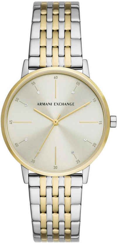 Silberne Armani Exchange Damenuhren online kaufen | OTTO