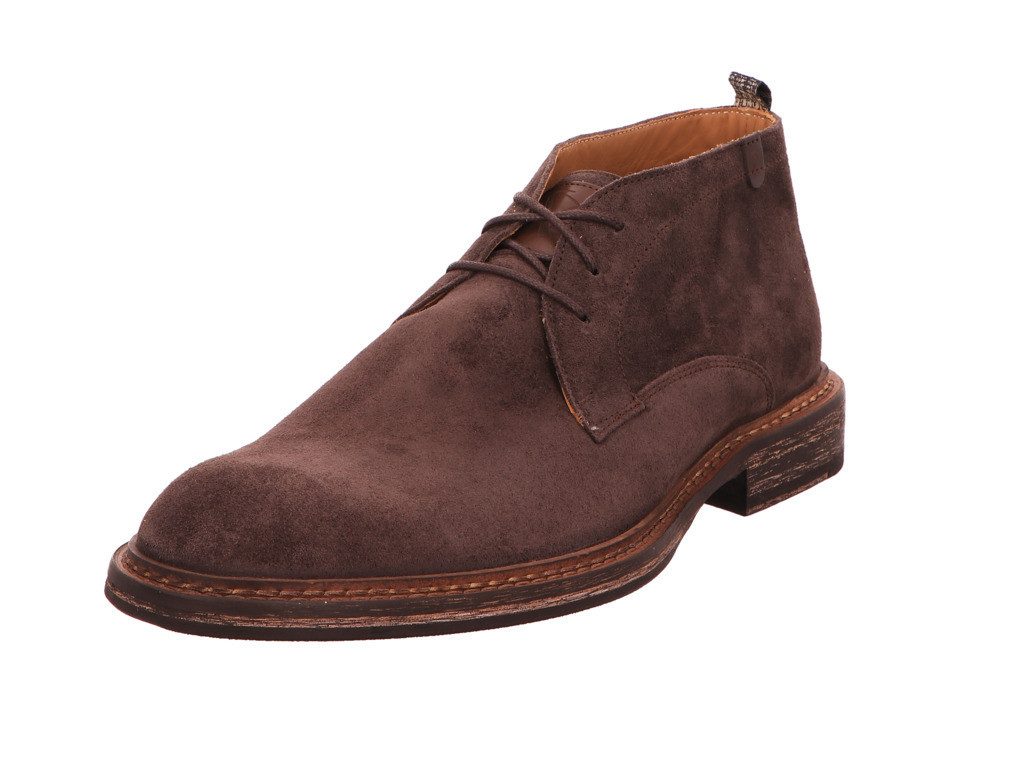 Floris van Bommel Floris Casual DarkBrown Suede Stiefel