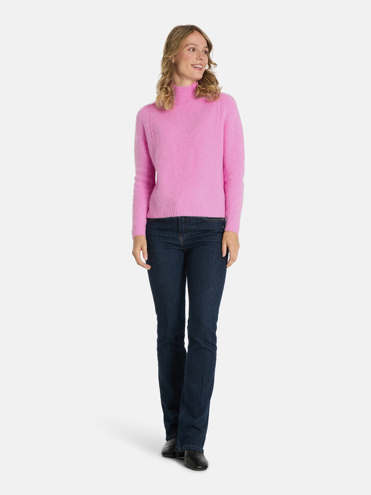 Lieblingsstück Stehkragenpullover BettaL aus Alpakamix – Bild 5 von 5