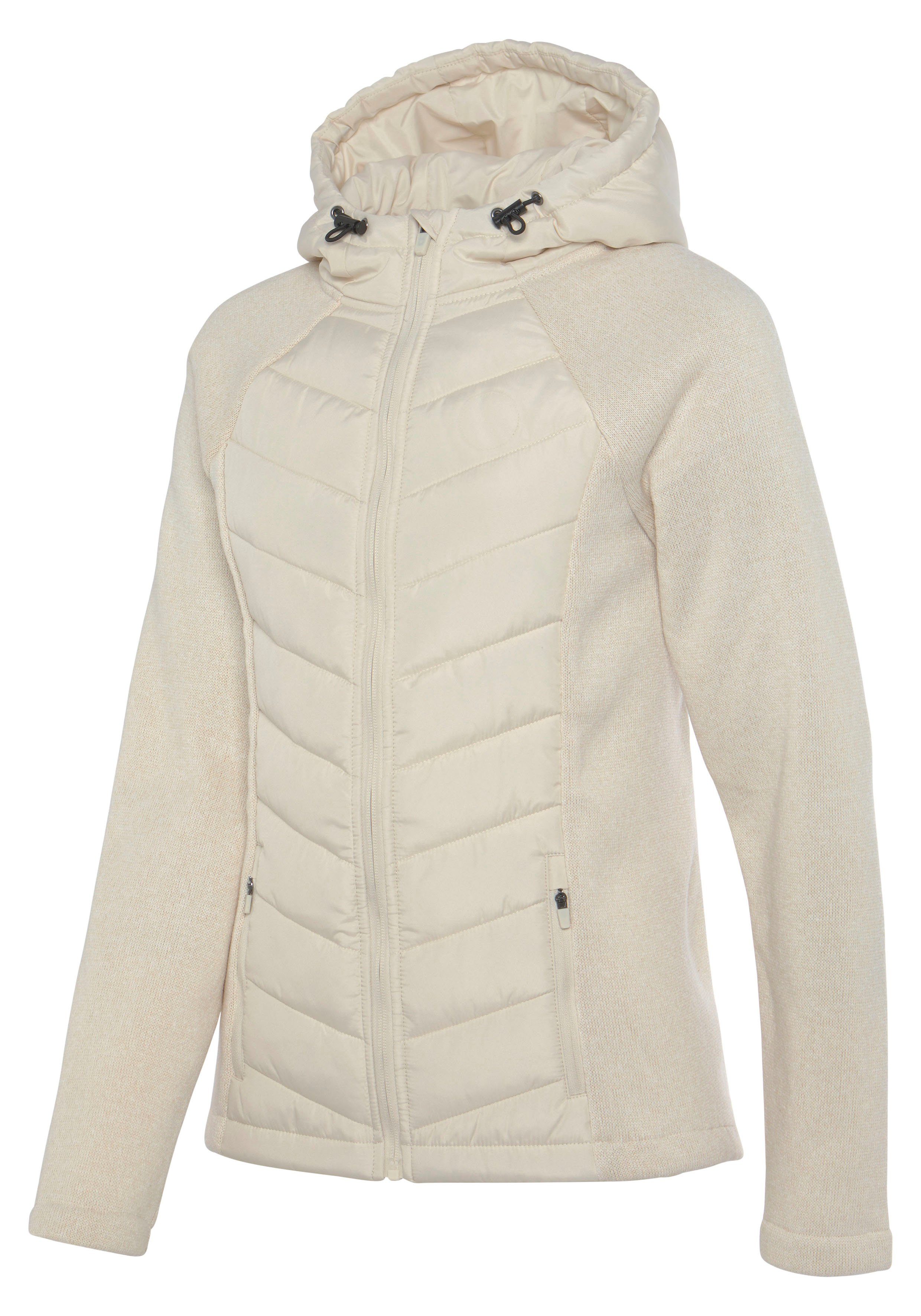 Vivance by Lascana Steppjacke mit Strickfleece-Ärmeln – Bild 5 von 5