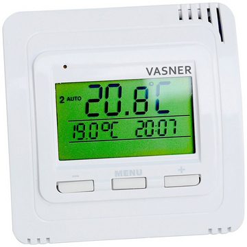 Vasner Raumthermostat VFTB-AS, für Infrarotheizung, Sender + Steckdosen Empfänger
