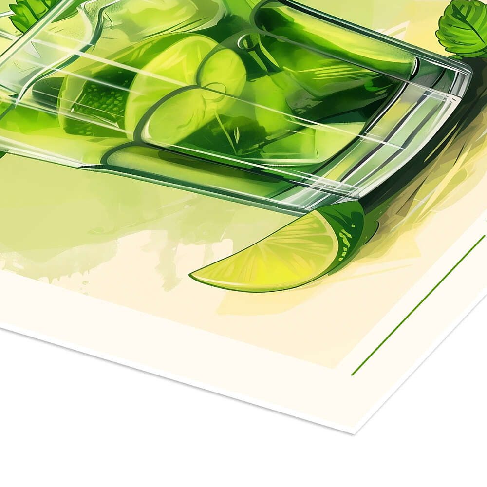 Posterlounge Wandbild Caipirinha, Brazil 1920, TAlex, erhältlich als Poster, Leinwandbild, Wandsticker oder Acrylglasbild