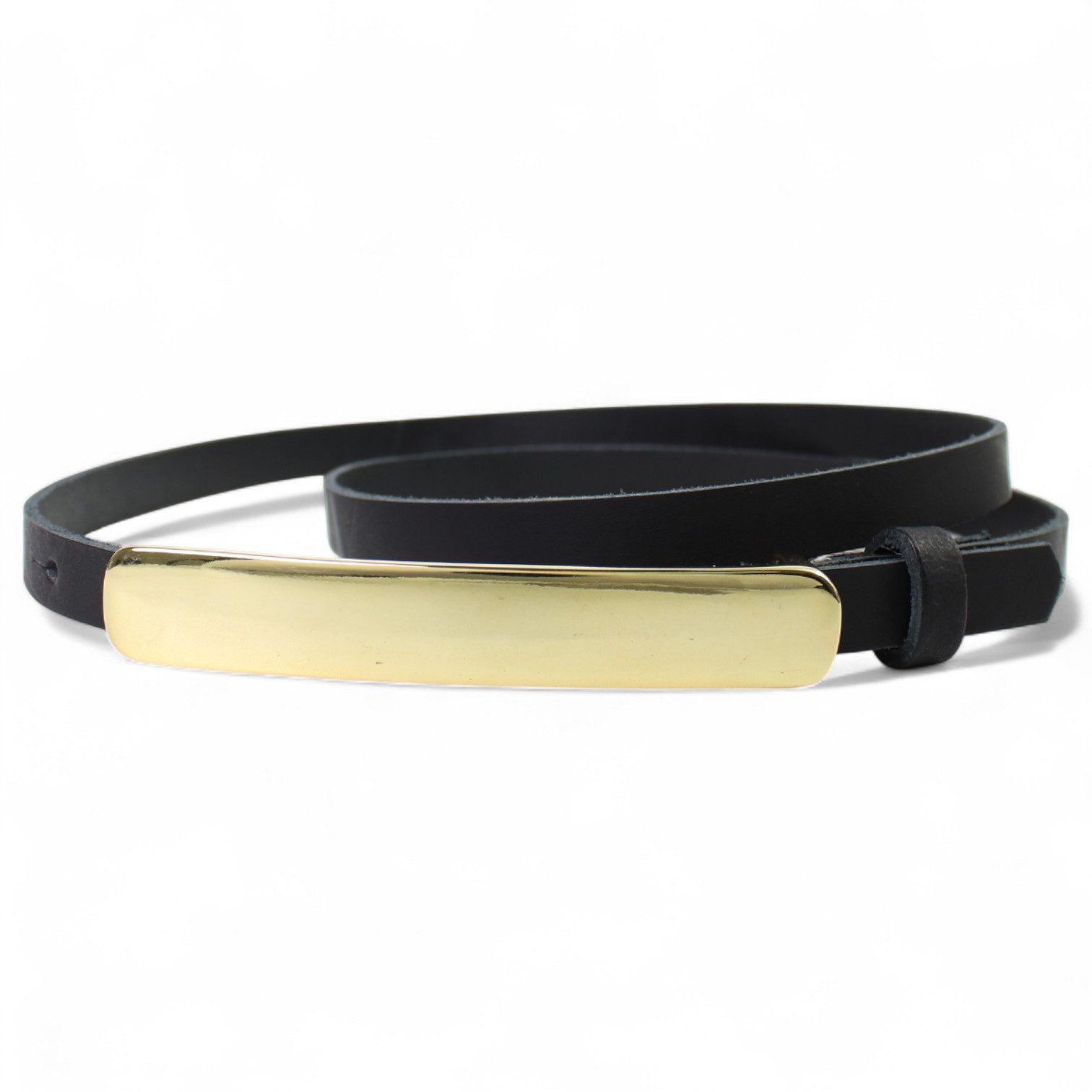 FRONHOFER Koppelgürtel 18774 (1-St) Damen Ledergürtel, lange vergoldete Gür günstig online kaufen