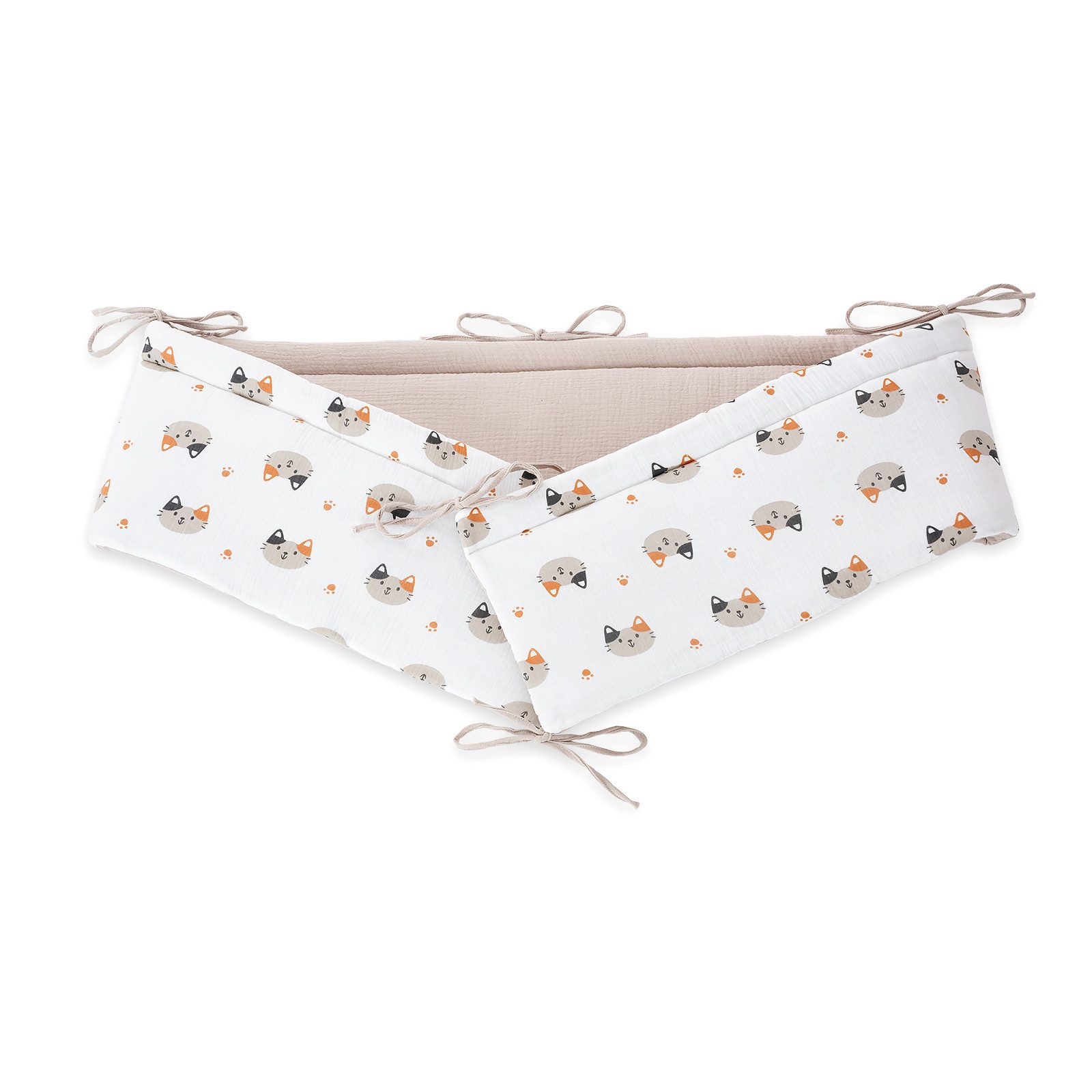 FabiMax Bettnestchen Musselin Nestchen für Beistellbetten Boxspring, 2in1 W günstig online kaufen