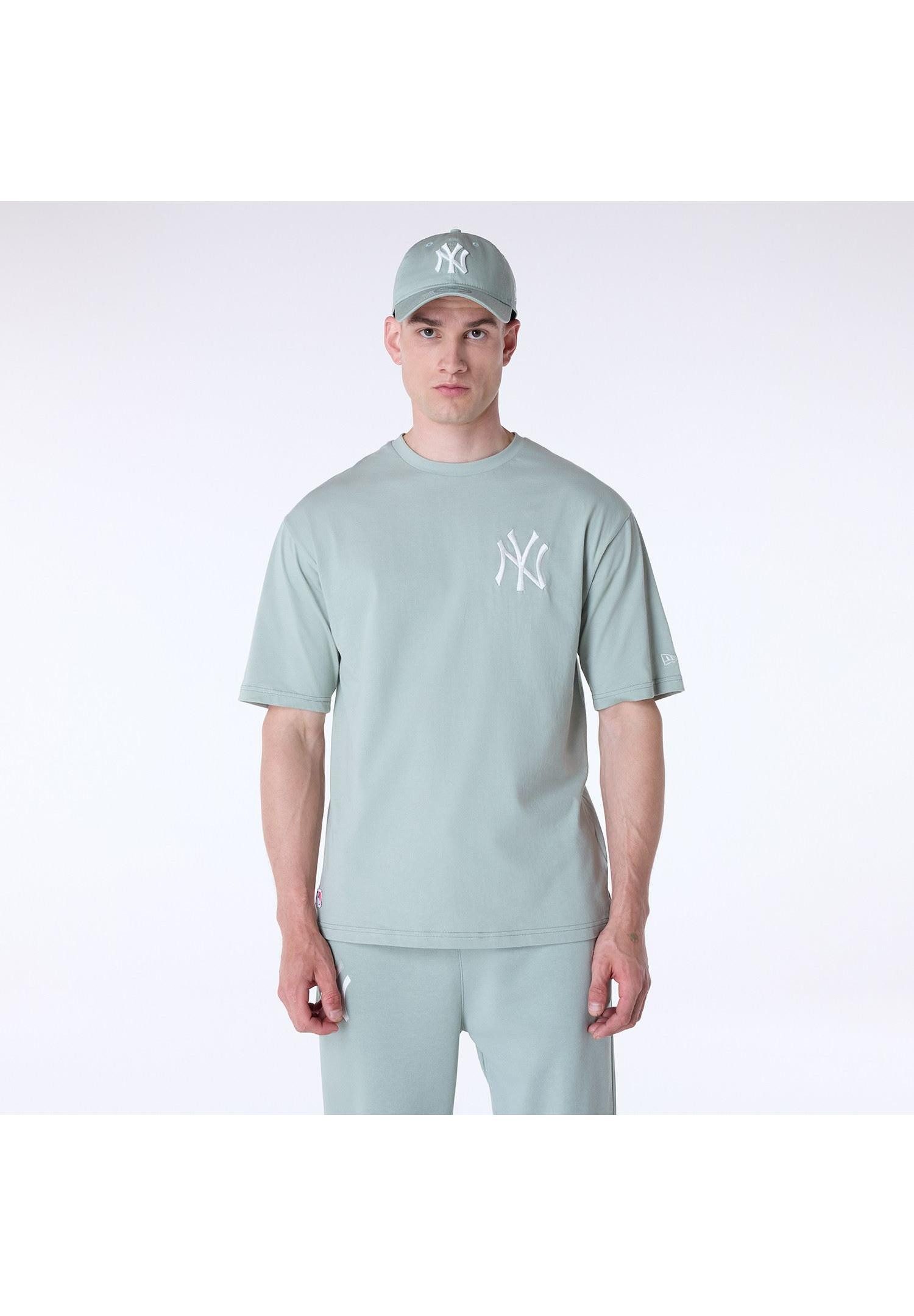 New Era T-Shirt New York Yankees New Era MLB T-Shirt Pastellgrün (1-tlg)