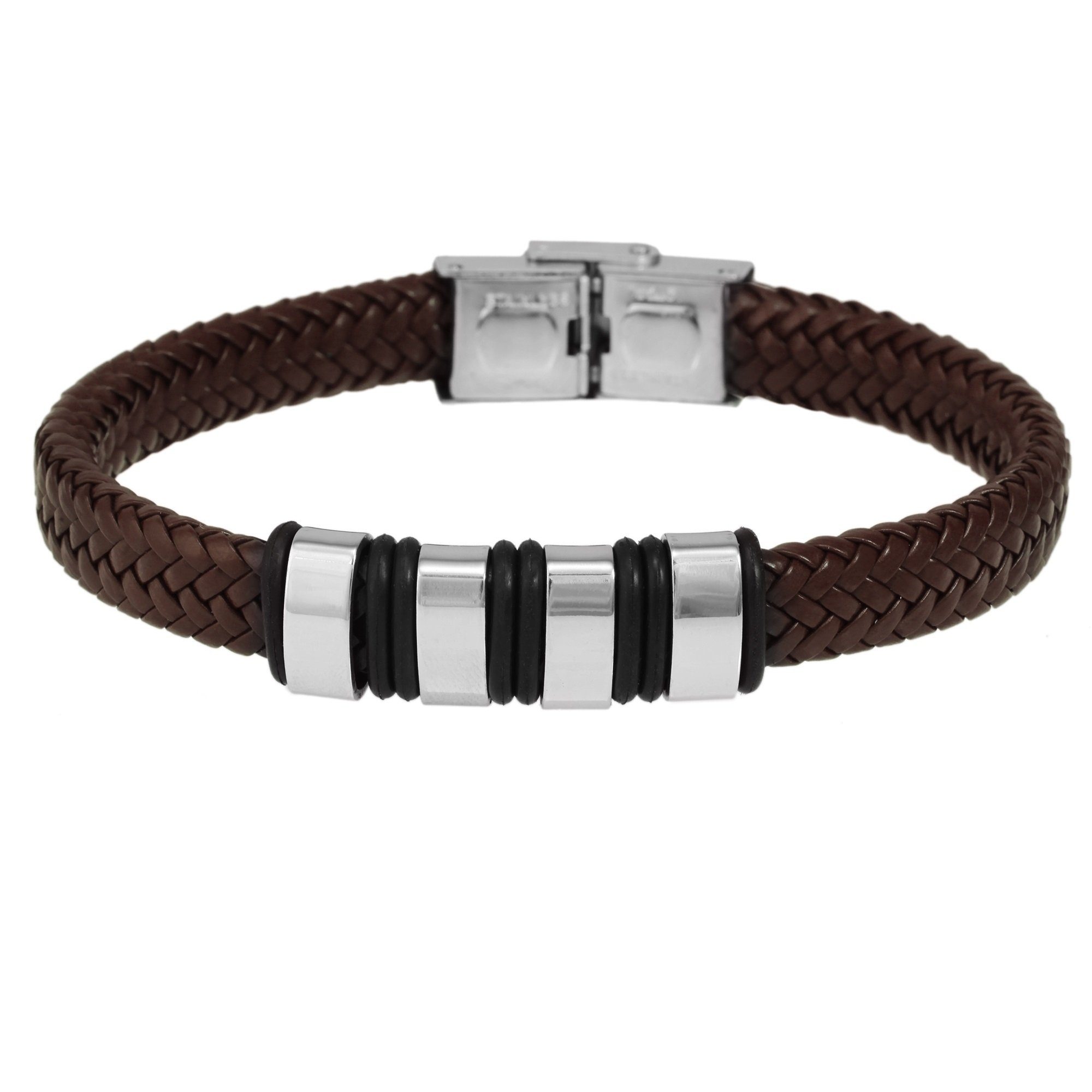 21 cm, Edelstahl aus gefertigt Armband aus Edelstahl Liebe Edelstahlarmband Mit Adelia´s