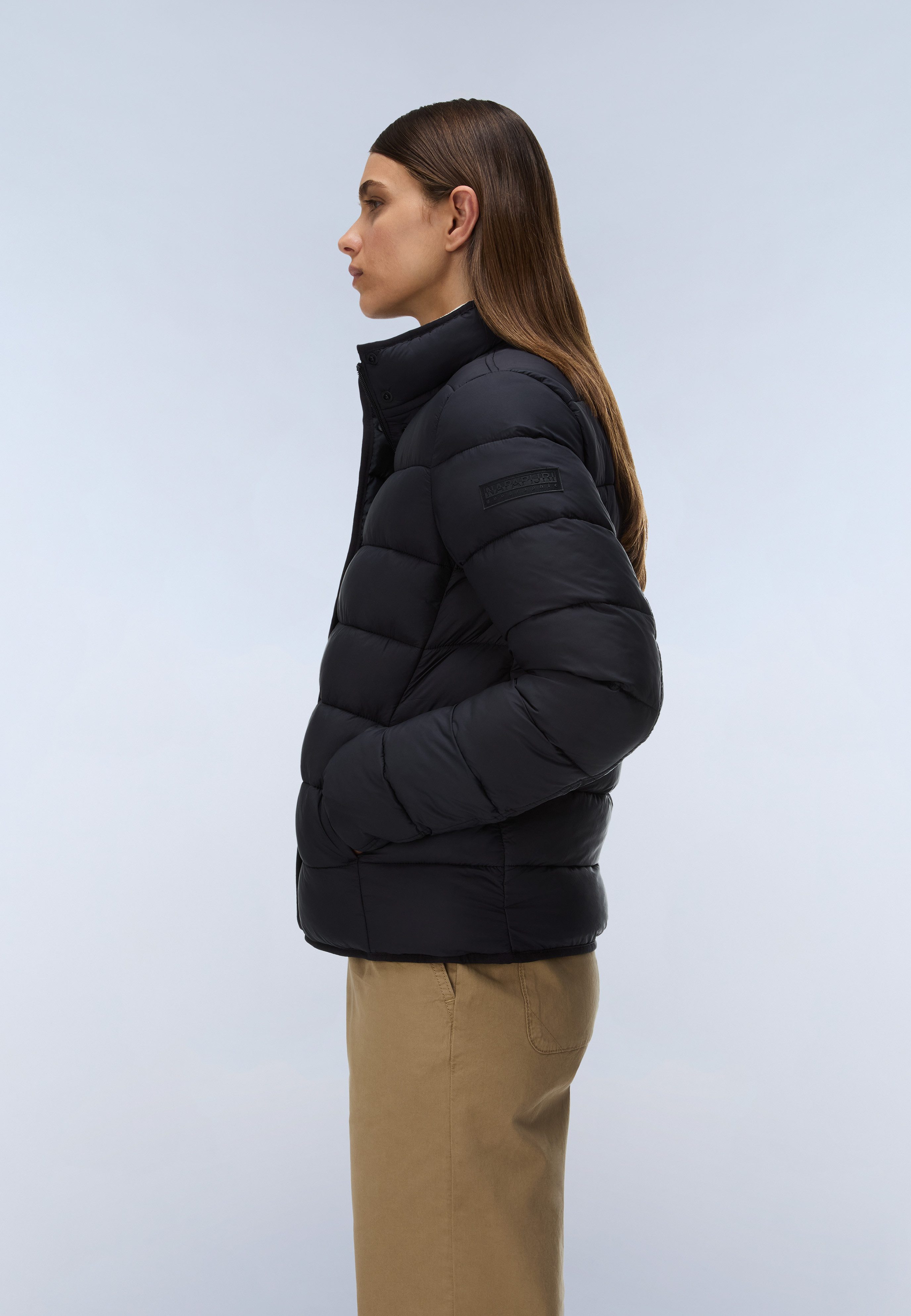 Napapijri Steppjacke A-AERINS STND W BLACK BEAUTY aus Polyamid, auch in großen Größen