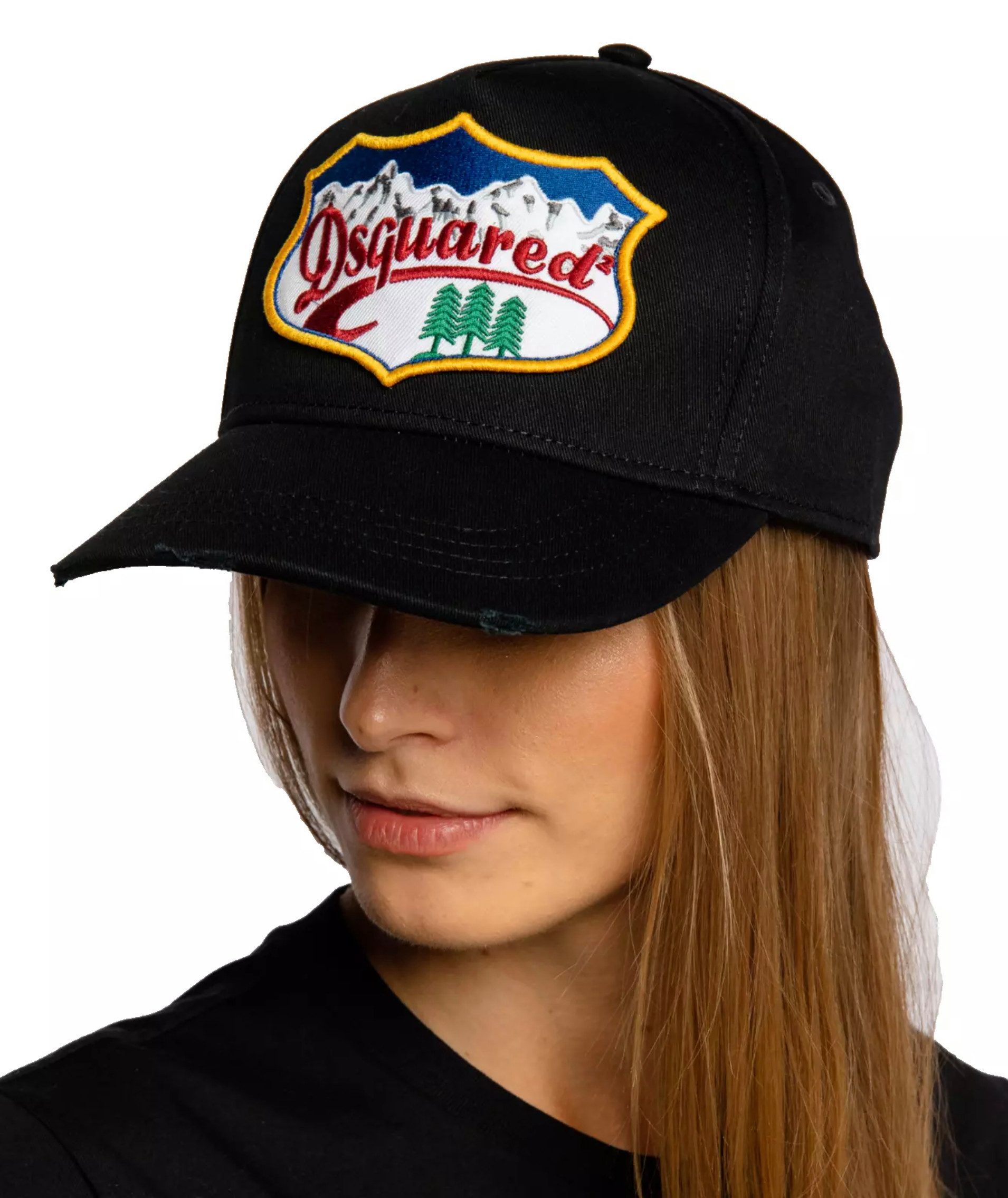 Dsquared2 Baseball Cap Ski Icon Mountain Verstellbarer Verschluss für eine günstig online kaufen