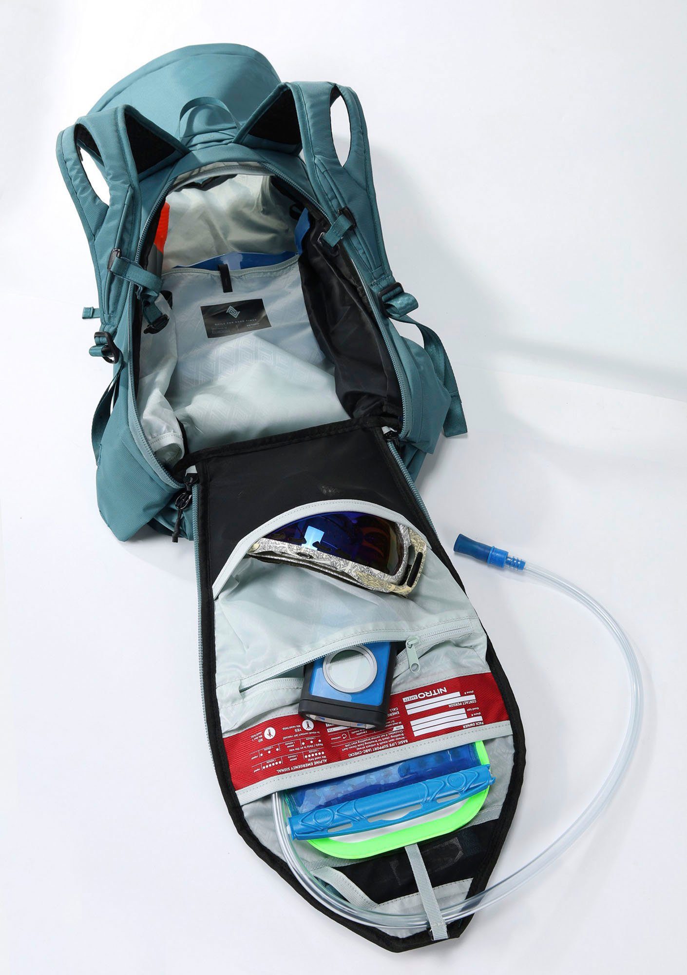 30, Backcountry Splitboarding für speziell Splitpack Freizeitrucksack designt Arctic, NITRO