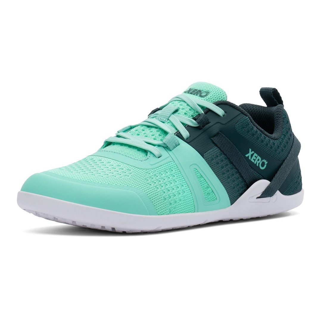 Xero Shoes Minimal-Travelschuhe Prio Neo seablau/mossgrün Damen Wanderschuh günstig online kaufen