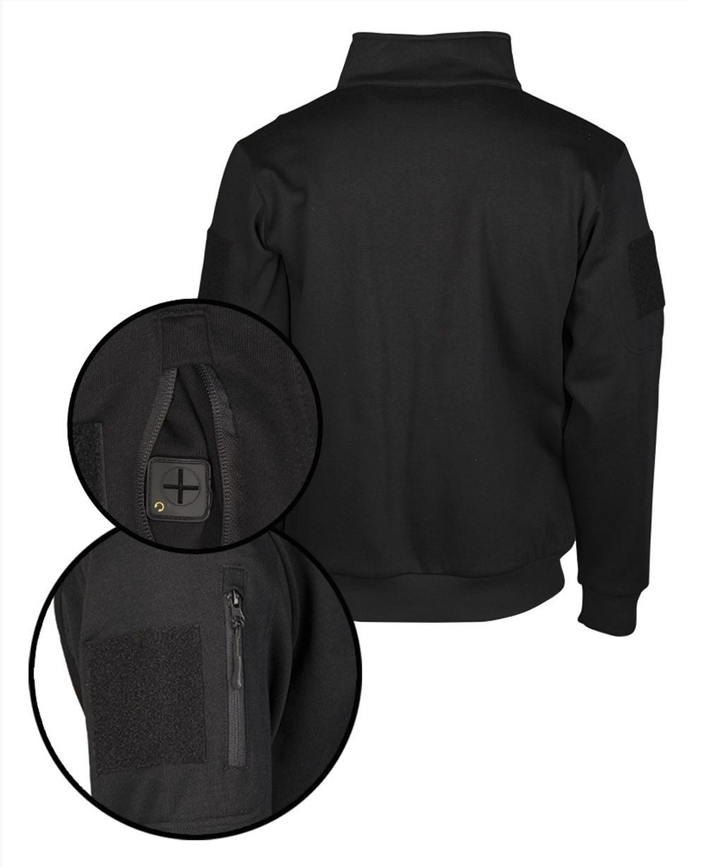 Sturm Handels GmbH Troyer Mil-Tec Tactical Sweatshirt mit Zipper günstig online kaufen
