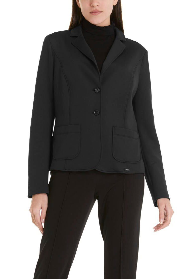 Marc Cain Kurzblazer "Collection Essential" Blazer Damenmode elastisch Premium aufgesetzten Taschen, mit