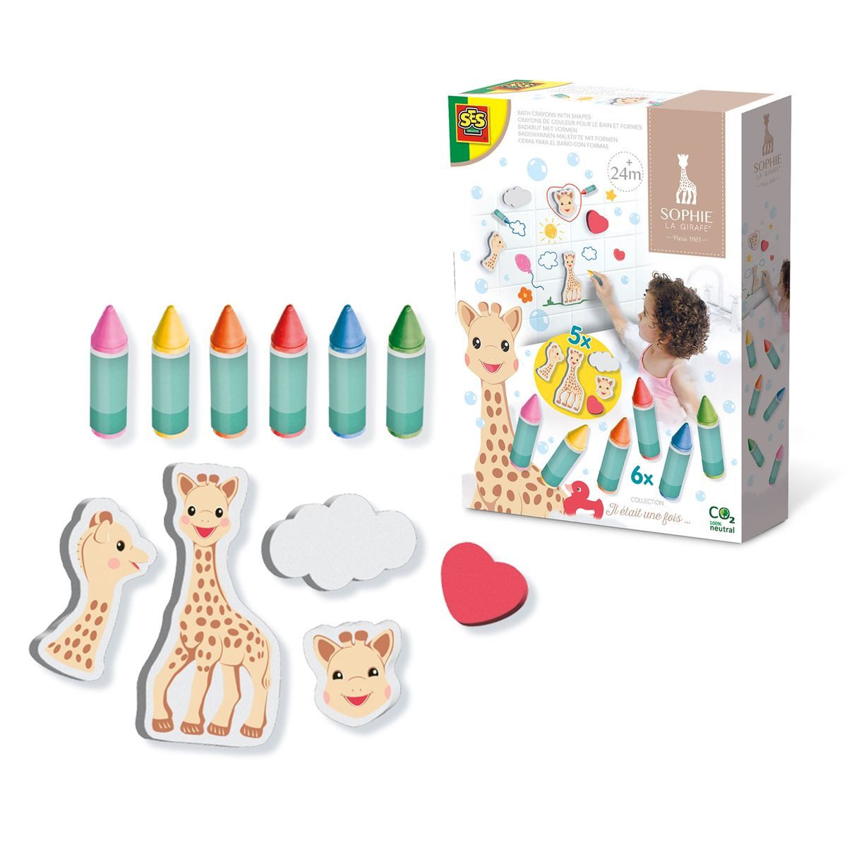 SES Creative Malstift SES CREATIVE Malstifte Badewanne