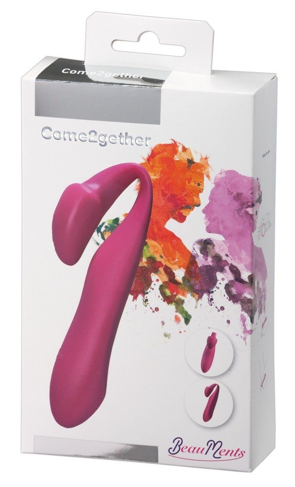 Beauments Paar-Vibrator Beauments Come2gether Paar-Vibrator Pink
