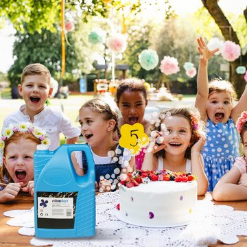 relaxdays Seifenblasenspielzeug Seifenblasen Nachfüllkanister 4 Liter