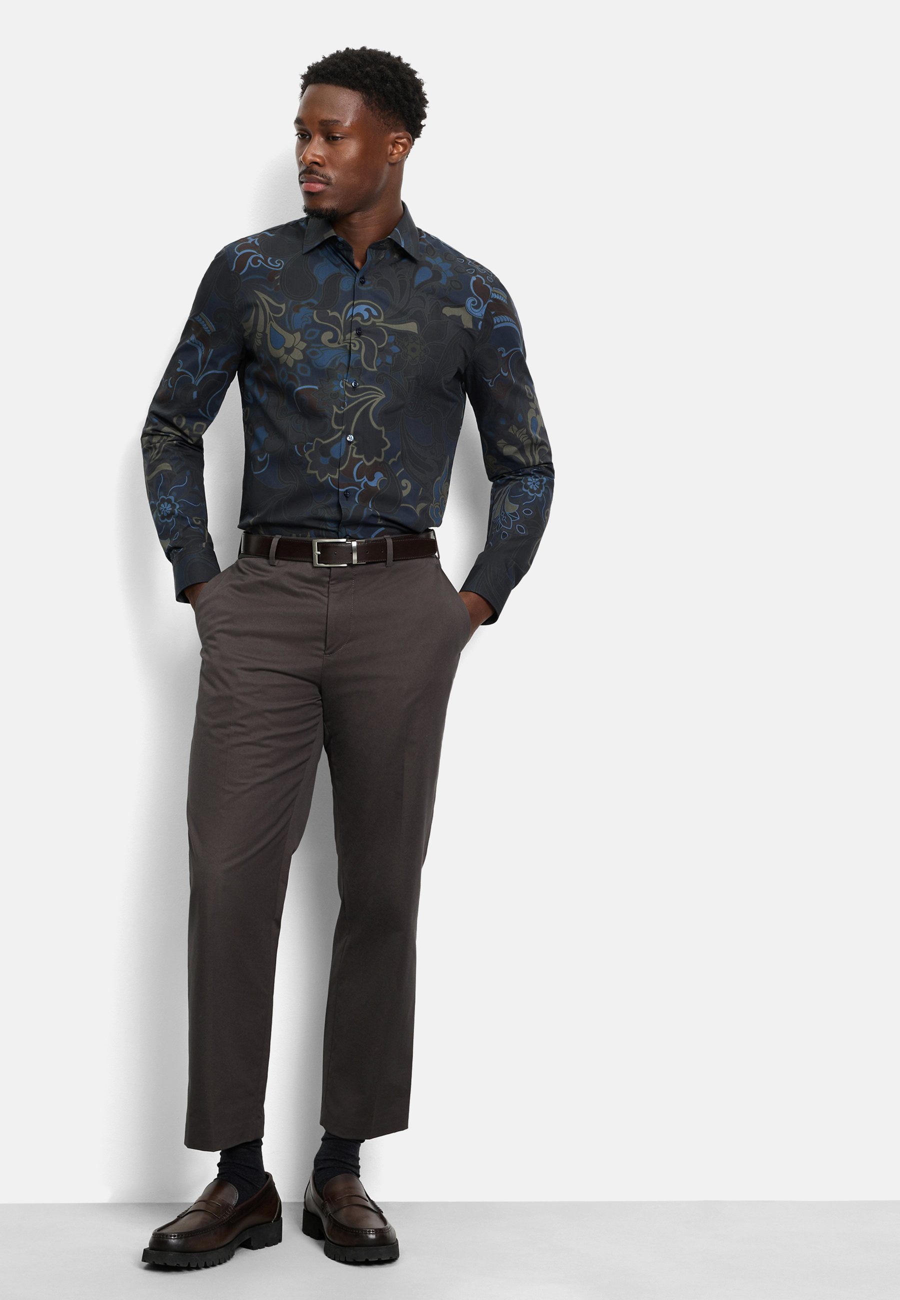OLYMP Businesshemd OLYMP No. Six, Super Slim, New York Kent