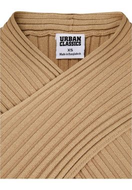 URBAN CLASSICS Shirtkleid Urban Classics Damen Ladies Crossed Rib Knit Dress (1-tlg)