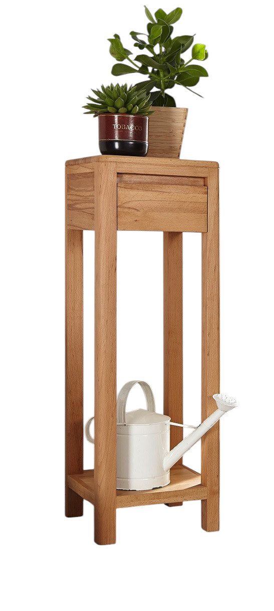 Main Möbel Blumentisch Blumensäule 30x90cm "Bayreuth" Kernbuche massiv