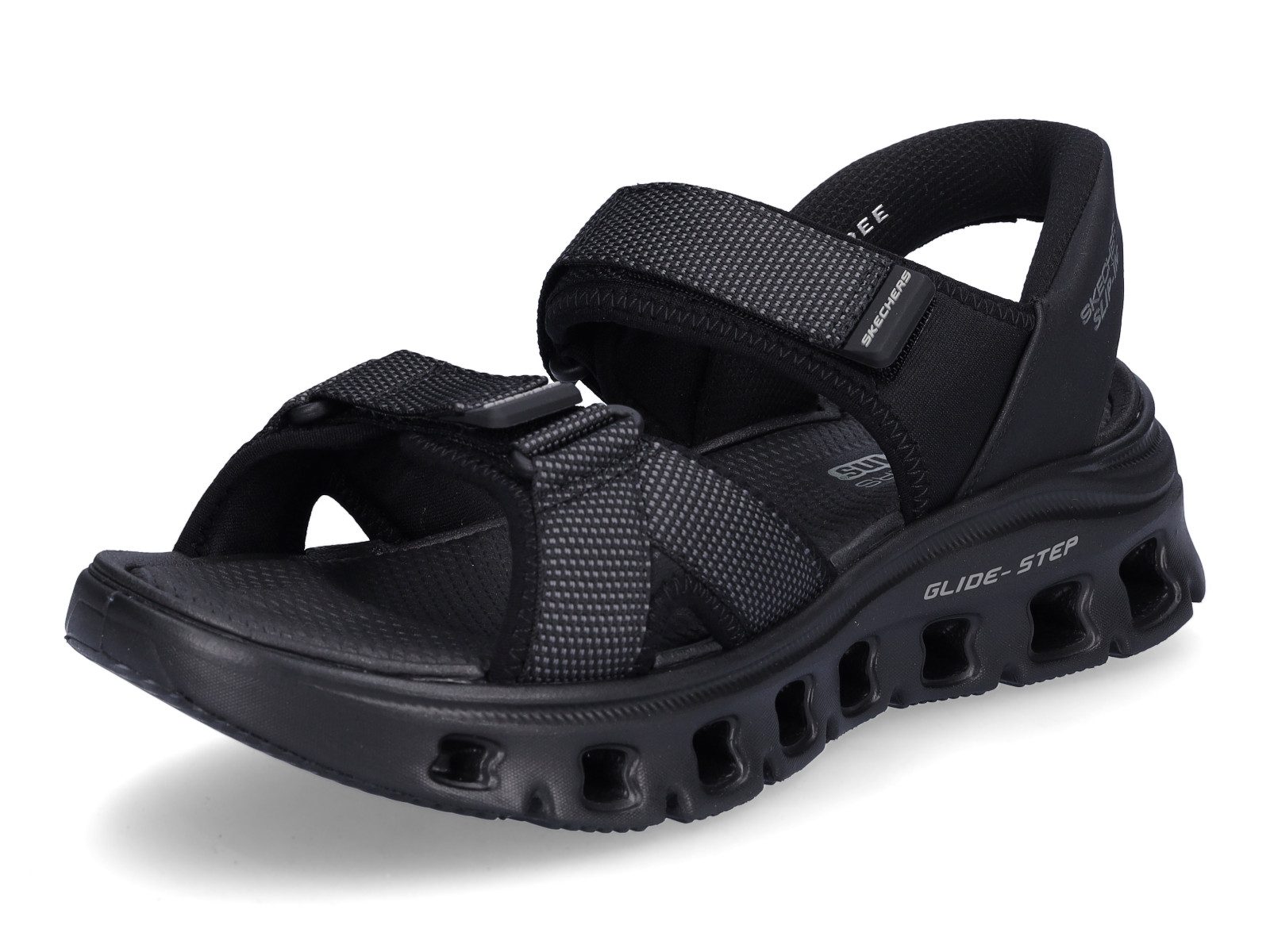 Skechers Skechers Herren Sandale Glide-Step Pro Salvoe schwarz Sandale