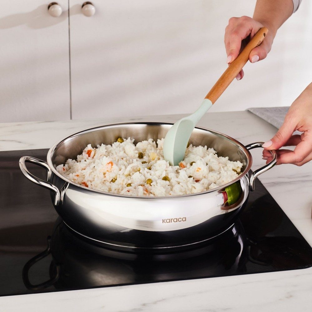 Karaca Topf-Set Karaca Emirgan 26 cm Shallow Kasserolle Kochtopf Topf