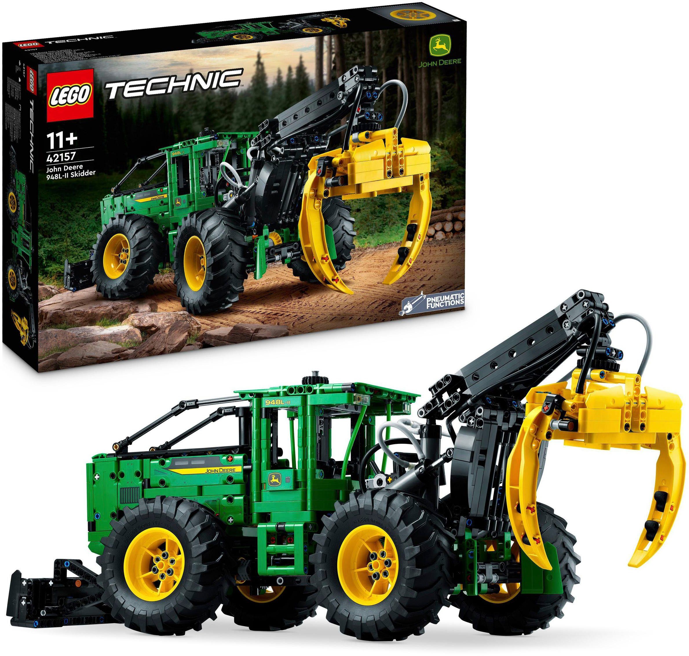 LEGO® Konstruktionsspielsteine John Deere 948L-II Skidder (42157), LEGO® Technic, (1492 St), Made in Europe