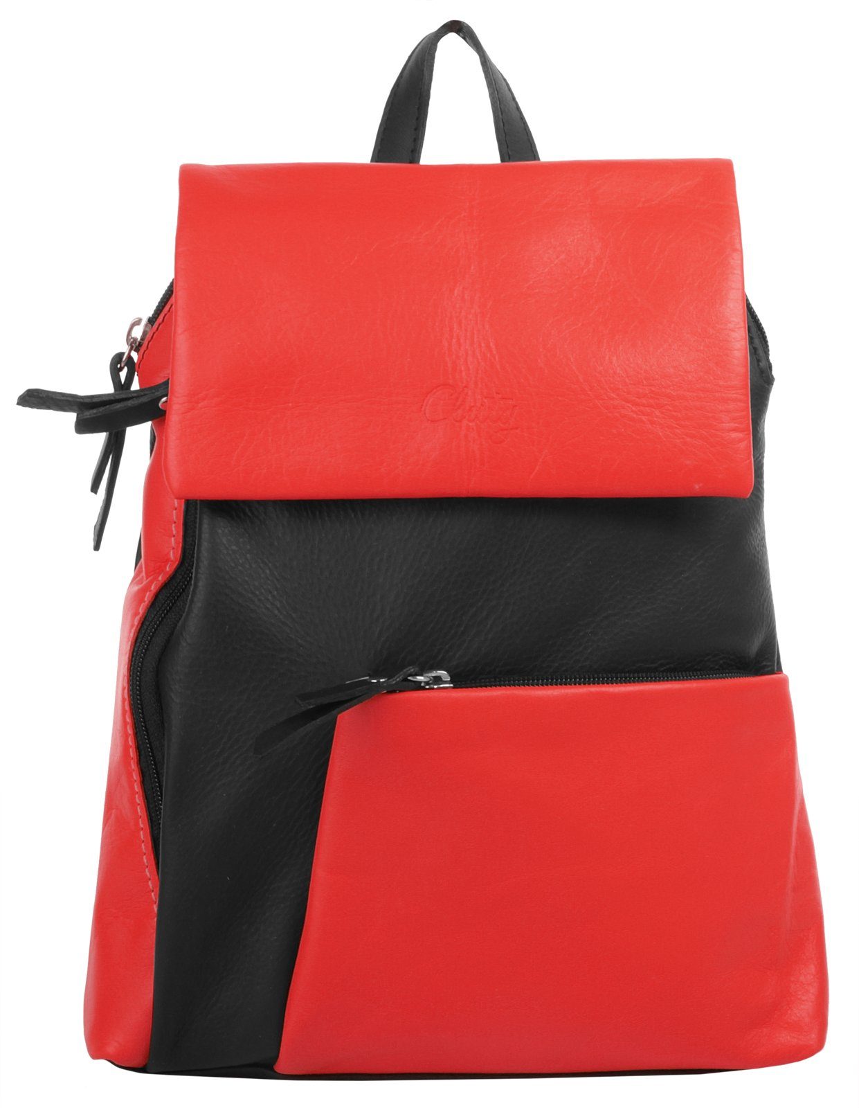 Cluty Cityrucksack, echt Leder, Made in günstig online kaufen