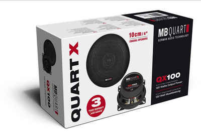 MB Quart MB Quart QX100 - 10cm Koax Lautsprecher Auto-Lautsprecher (MB Quart QX100 - 10cm Koax Lautsprecher)