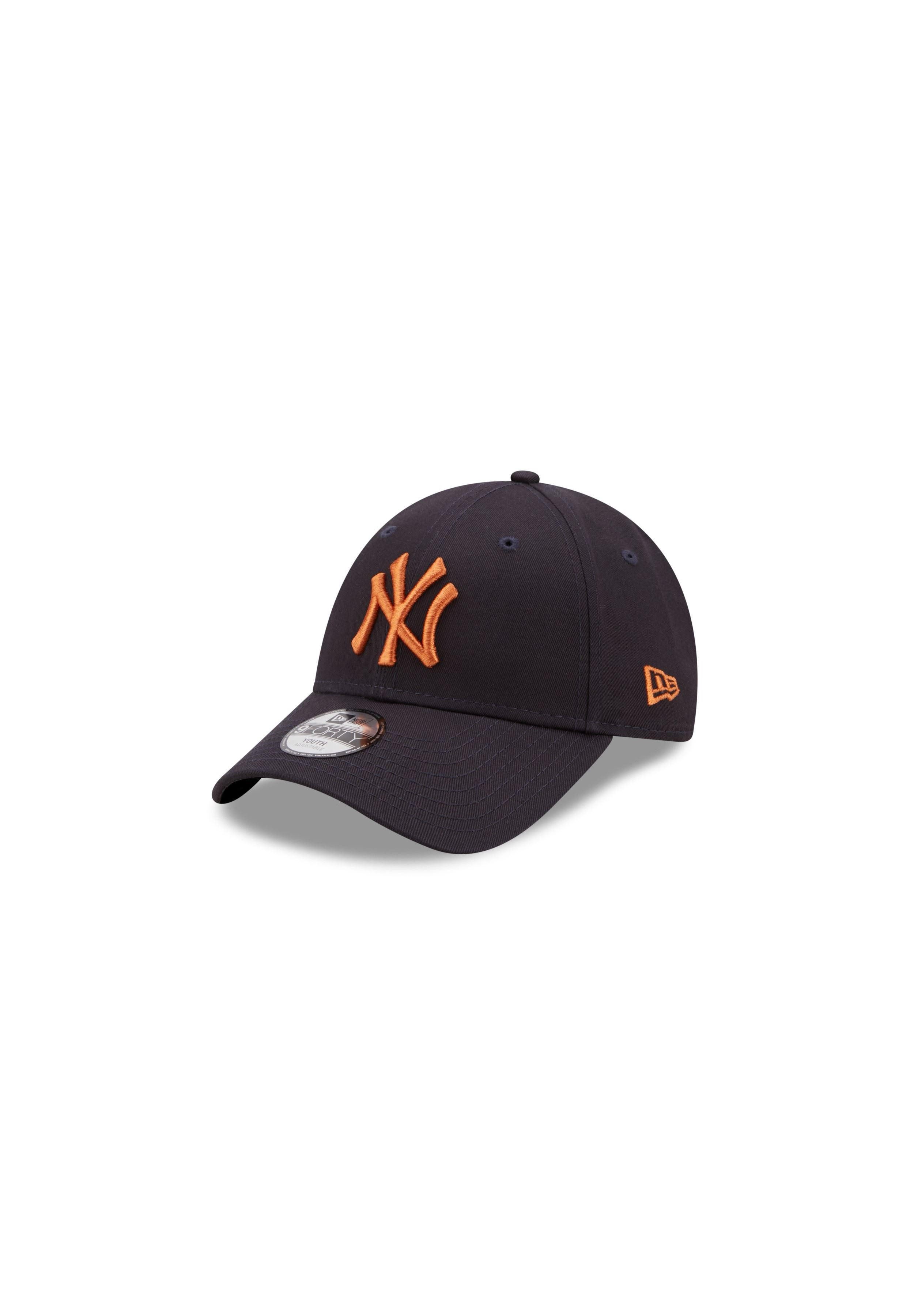 New Era Baseball Cap New York Yankees MLB League Essential Navy 9Forty Adjustable Kids Cap (1-St)