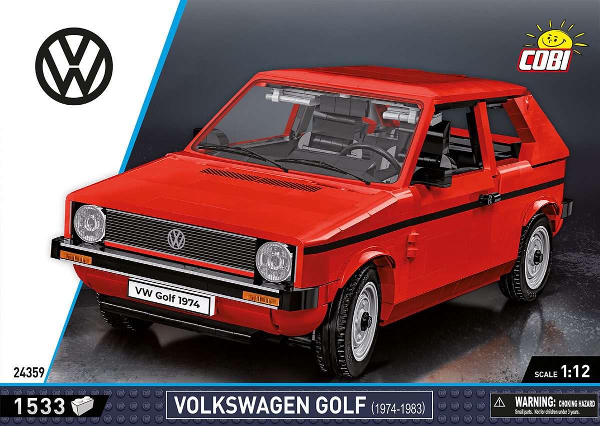 COBI 24359 Volkswagen Golf (1974-1983) 1:12 Bausatz Spielbausteine