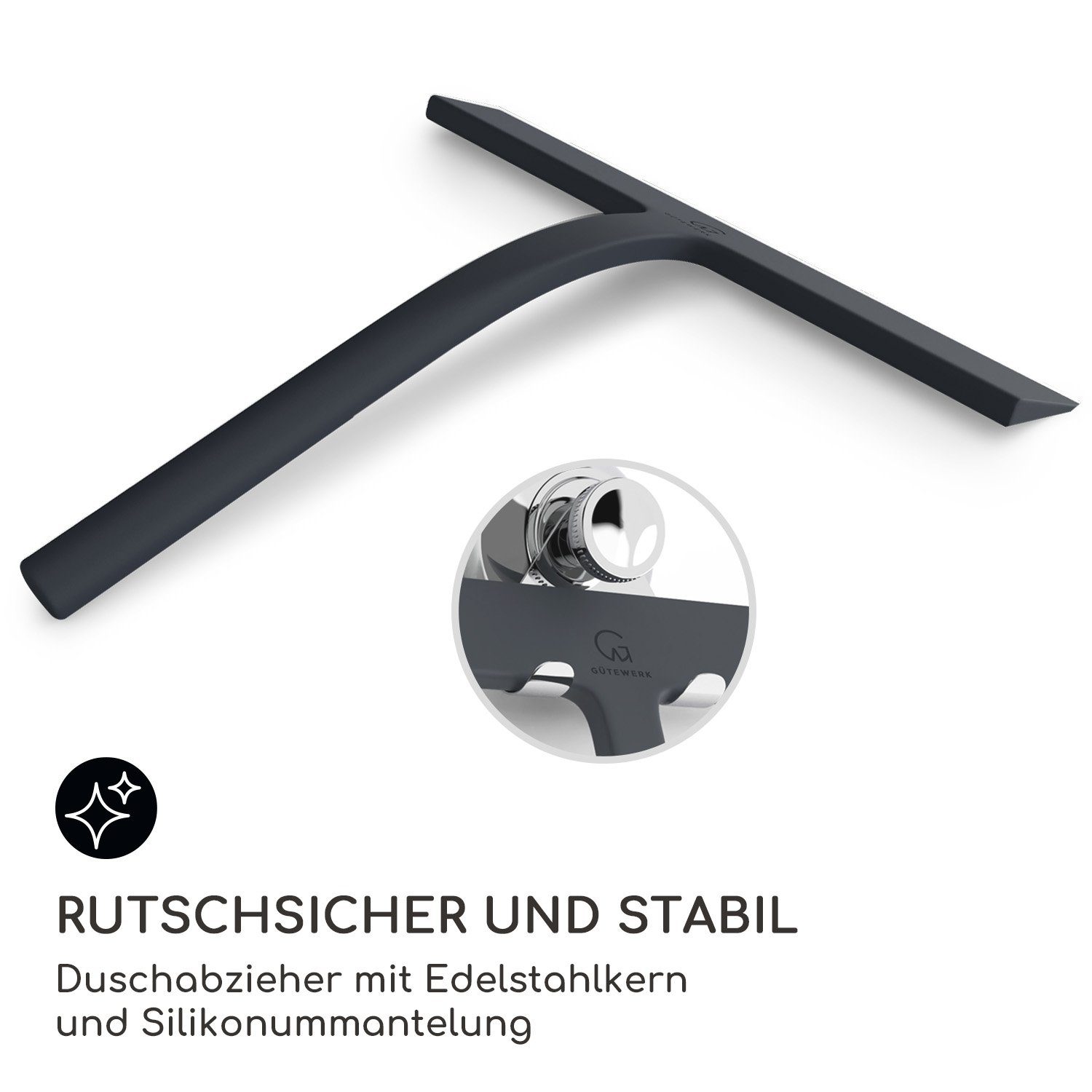 Gütewerk by blumfeldt Duschabzieher Blaze 23 günstig online kaufen