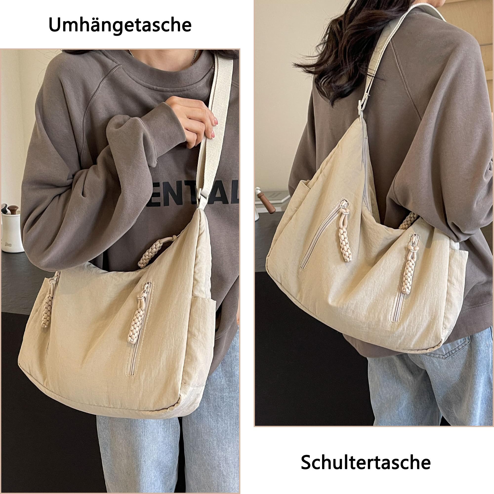 Coonoor Umhängetasche Crossbody Handtasche Wasserabweisend, Bauchtasche günstig online kaufen