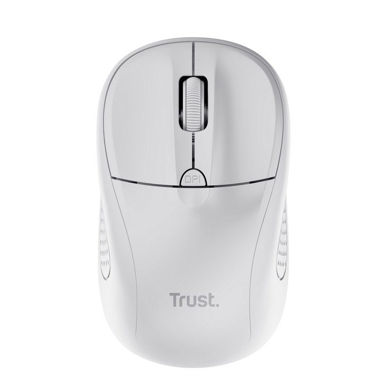 MOUSE MATT PRIMO WIRELESS Wireless, Maus (RF Kabellos) WHITE Trust