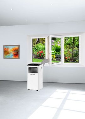Fensterstopper Fensterabdichtung Eco-9001, echos, (Set, 2-tlg., Universal), 400 cm, ideal für mobile Klimaanlagen, Wäschetrockner, Ablufttrockner, ohne Bohren, mit Reißverschluss, UV-beständig, wasserdicht und langlebig