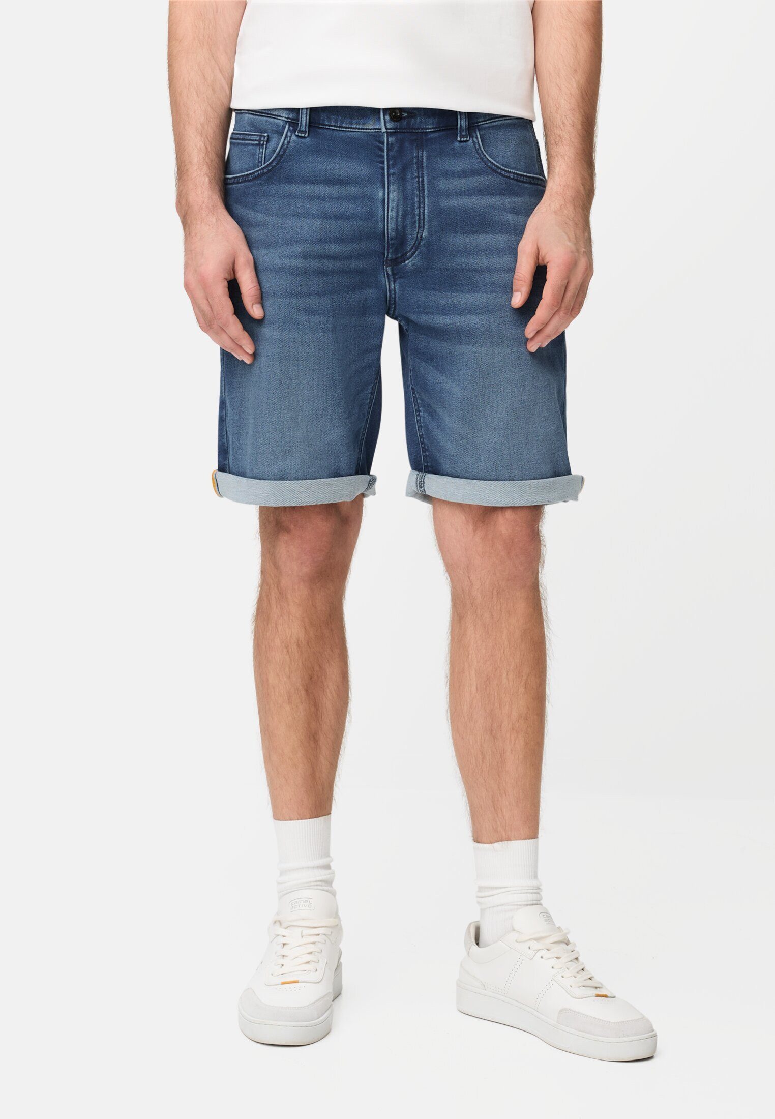 camel active Shorts aus Baumwollmix
