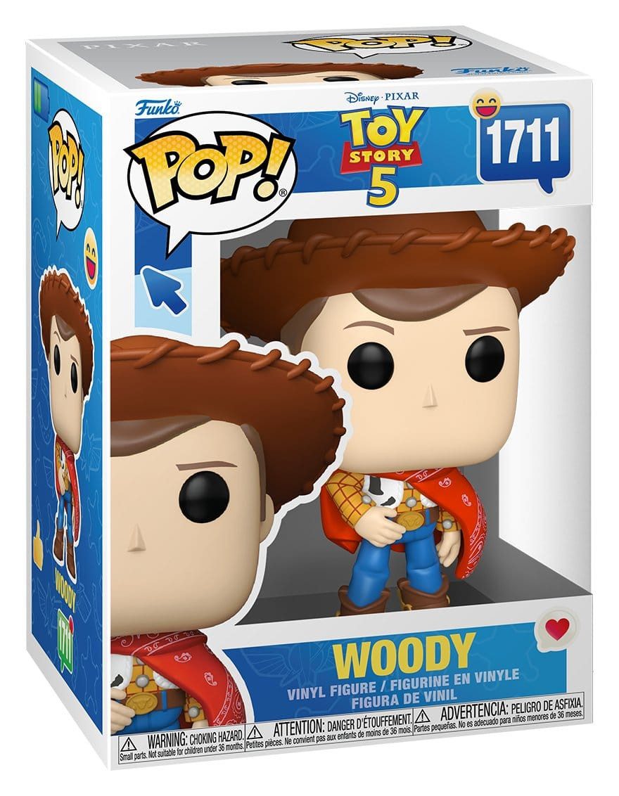 Funko Merchandise-Figur Toy Story 5 POP! Disney Vinyl Figuren Woody 9 cm