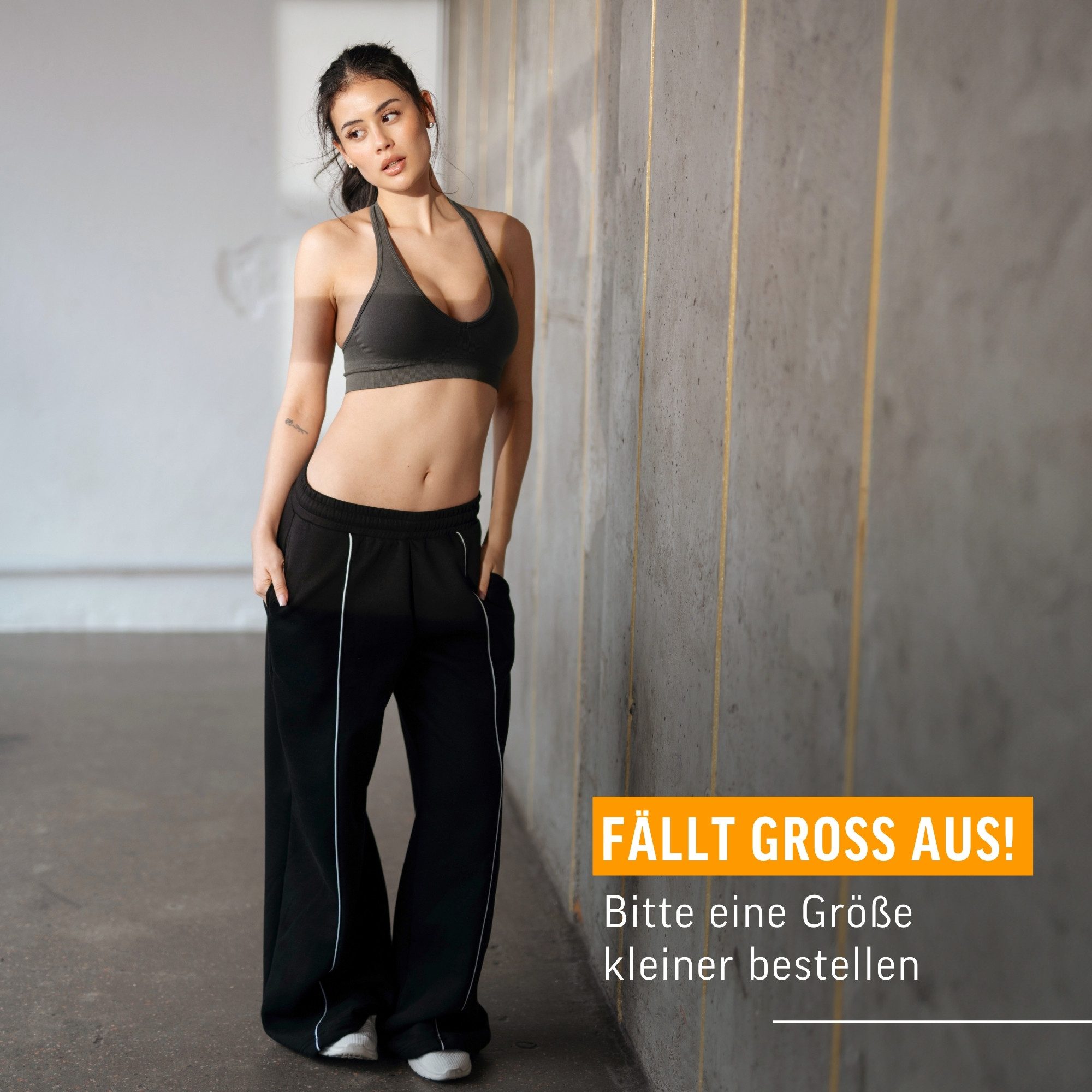 Smilodox Jogginghose Damen Siara, Bequeme Freizeithose mit Seitentaschen, Gym & Homewear Trainingshose mit verstellbarem Beinabschluss