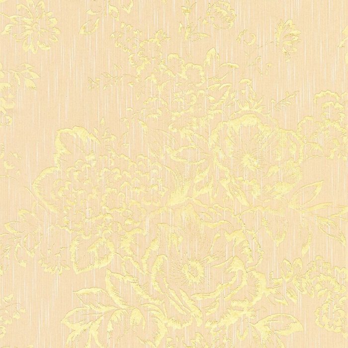Profhome Textiltapete 306573-GU strukturiert glänzend (1 Rolle 5 33 qm) Textiltapete in beige