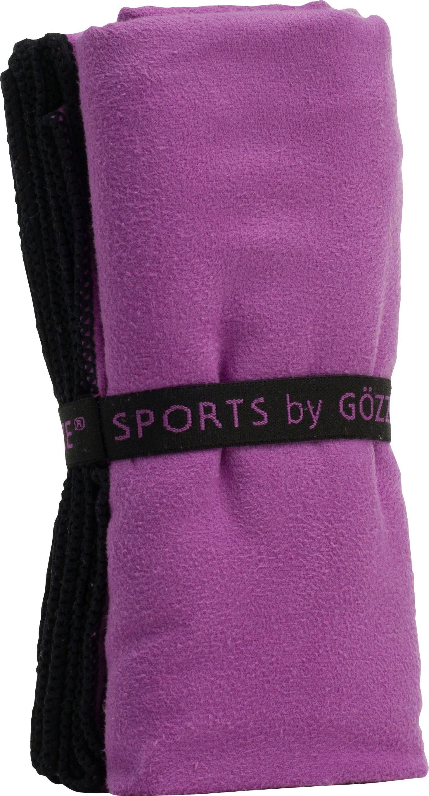 Gözze Badetuch Sports by Gözze, Microfaser (1-St), Sporthandtuch, Größe 110x175 cm, schnell trocknend durch Microfaser
