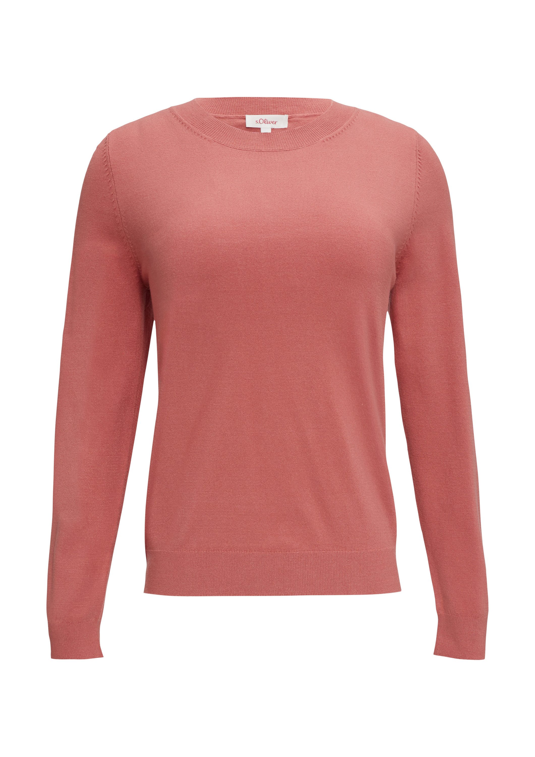 s.Oliver Longpullover Strickpullover (1-tlg) günstig online kaufen